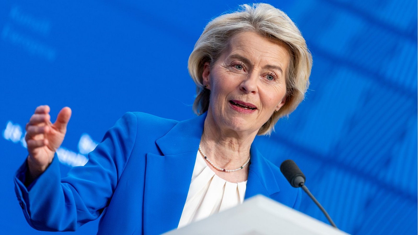 EU-Kommissionschefin Ursula von der Leyen zeichnet das Bild einer neuen, durchsetzungsstarken EU-Außenpolitik. Das meiste davon ist im Moment allerdings Wunschdenken.Foto: Michael Kappeler/dpa EU-Kommissionschefin Ursula von der Leyen zeichnet das Bild einer neuen, durchsetzungsstarken EU-Außenpolitik. Das meiste davon ist im Moment allerdings Wunschdenken.Foto: Michael Kappeler/dpa