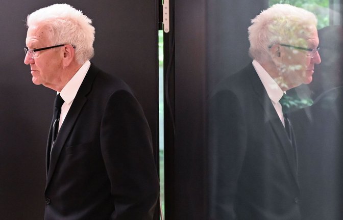Winfried Kretschmann mit einem dringendem Appell.<span class='image-autor'>Foto: Katharina Kausche/dpa/Katharina Kausche</span>