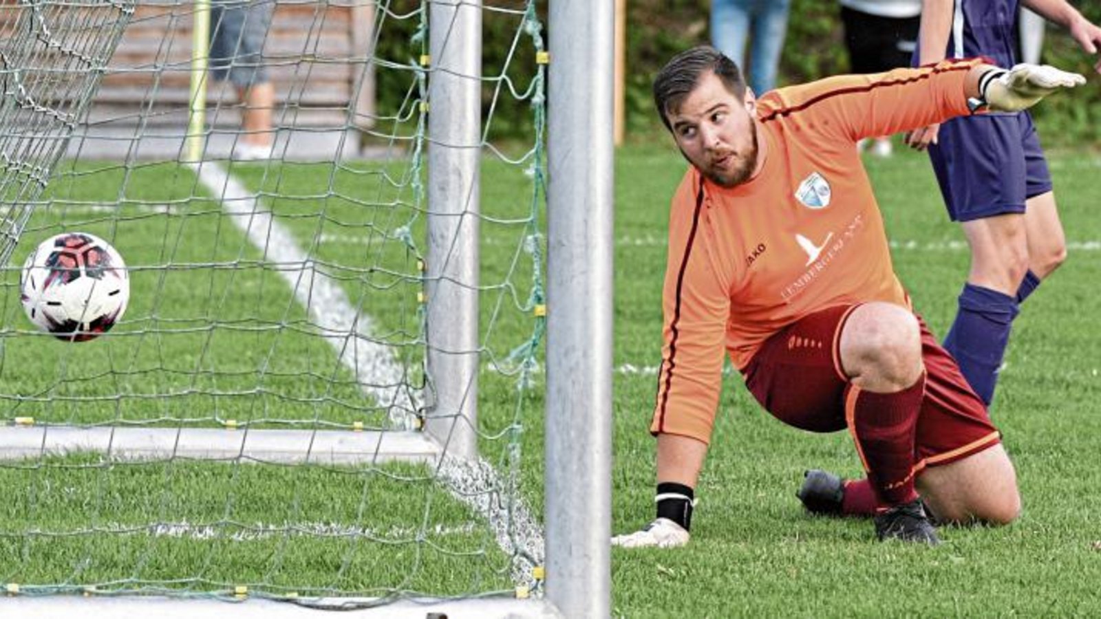 Steffen Kramer ist nur einer von zwei Torhütern im Gesamtaufgebot der SGM Roßwag/Mühlhausen, die zwei Teams zum Spielbetrieb gemeldet hat. Foto: Leitner Steffen Kramer ist nur einer von zwei Torhütern im Gesamtaufgebot der SGM Roßwag/Mühlhausen, die zwei Teams zum Spielbetrieb gemeldet hat. Foto: Leitner