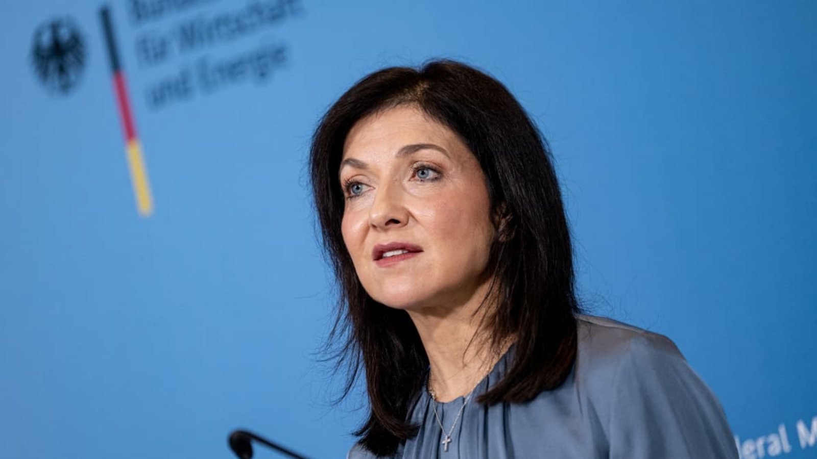 Bundeswirtschaftsministerin Katherina Reiche (CDU) muss einen Instagram-Beitrag über die Linke vorläufig löschen (Archivfoto).Fabian Sommer/dpa Bundeswirtschaftsministerin Katherina Reiche (CDU) muss einen Instagram-Beitrag über die Linke vorläufig löschen (Archivfoto).Fabian Sommer/dpa