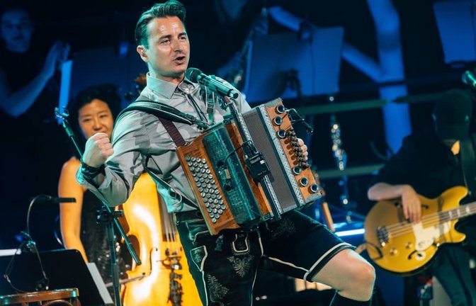 Andreas Gabalier bei seinem Konzert in Stuttgart<span class='image-autor'>Lichtgut/Christoph Schmidt</span>