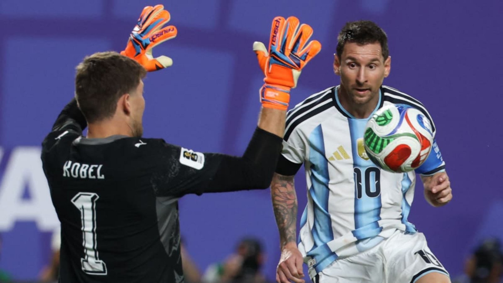 Lionel Messi möchte bei der FIFA Fußball-Weltmeisterschaft 2026 erfolgreichster Torschütze werden.ODD ANDERSEN/afp