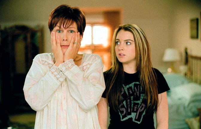 Jamie Lee Curtis (l.) und Lindsay Lohan standen bereits 2003 gemeinsam für "Freaky Friday" vor der Kamera.<span class='image-autor'>Foto: IMAGO / Everett Collection</span>