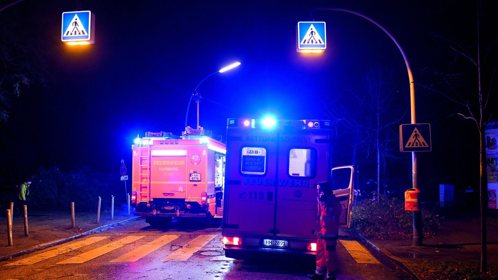 Auf dramatische Einsätze folgt für Polizisten und Retter häufig ein Trauma.Foto: dpa/Jonas Walzberg Auf dramatische Einsätze folgt für Polizisten und Retter häufig ein Trauma.Foto: dpa/Jonas Walzberg