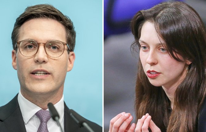 Zoe Mayer hatte den Ausschnitt eines Interviews von Manuel Hagel aus dem Jahr 2018 geteilt und kritische Fragen zu den darin getätigten Aussagen aufgeworfen. Die CDU wirft ihr die Initiierung einer „Kampagne“ vor.<span class='image-autor'>Foto: Michael Kappeler/dpa, imago/dts Nachrichtenagentur</span>