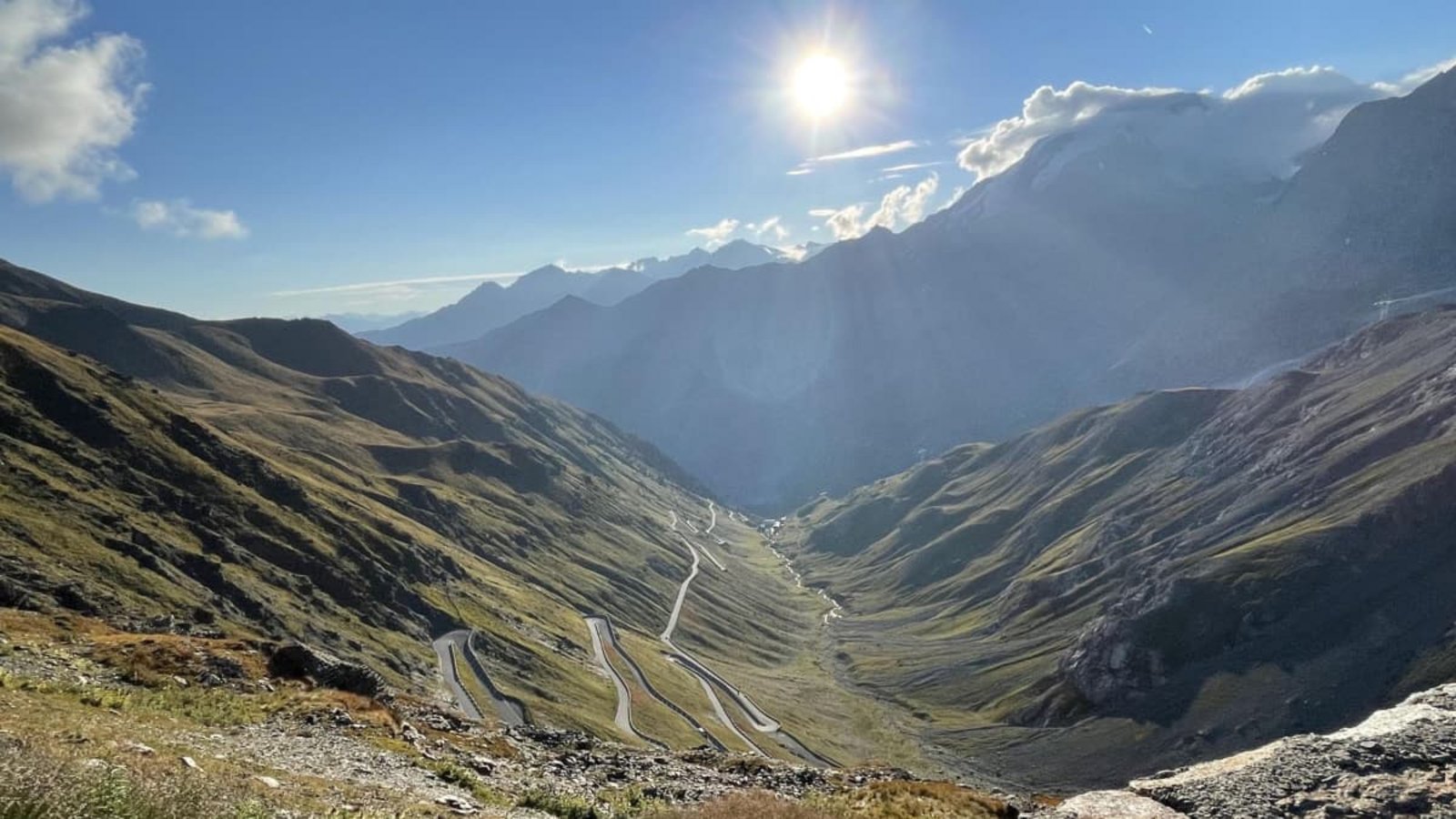 Ausblick aufs Stilfser Joch im Sommermodus.Bauer/Bauer Ausblick aufs Stilfser Joch im Sommermodus.Bauer/Bauer