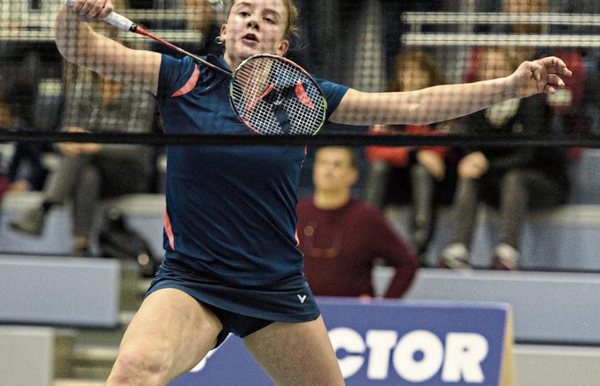 Die gebürtige Rastatterin Xenia Kölmel (SG Schorndorf) bestreitet in der Halle am Viadukt ihr erstes U-20-Länderspiel. Foto: Kolb