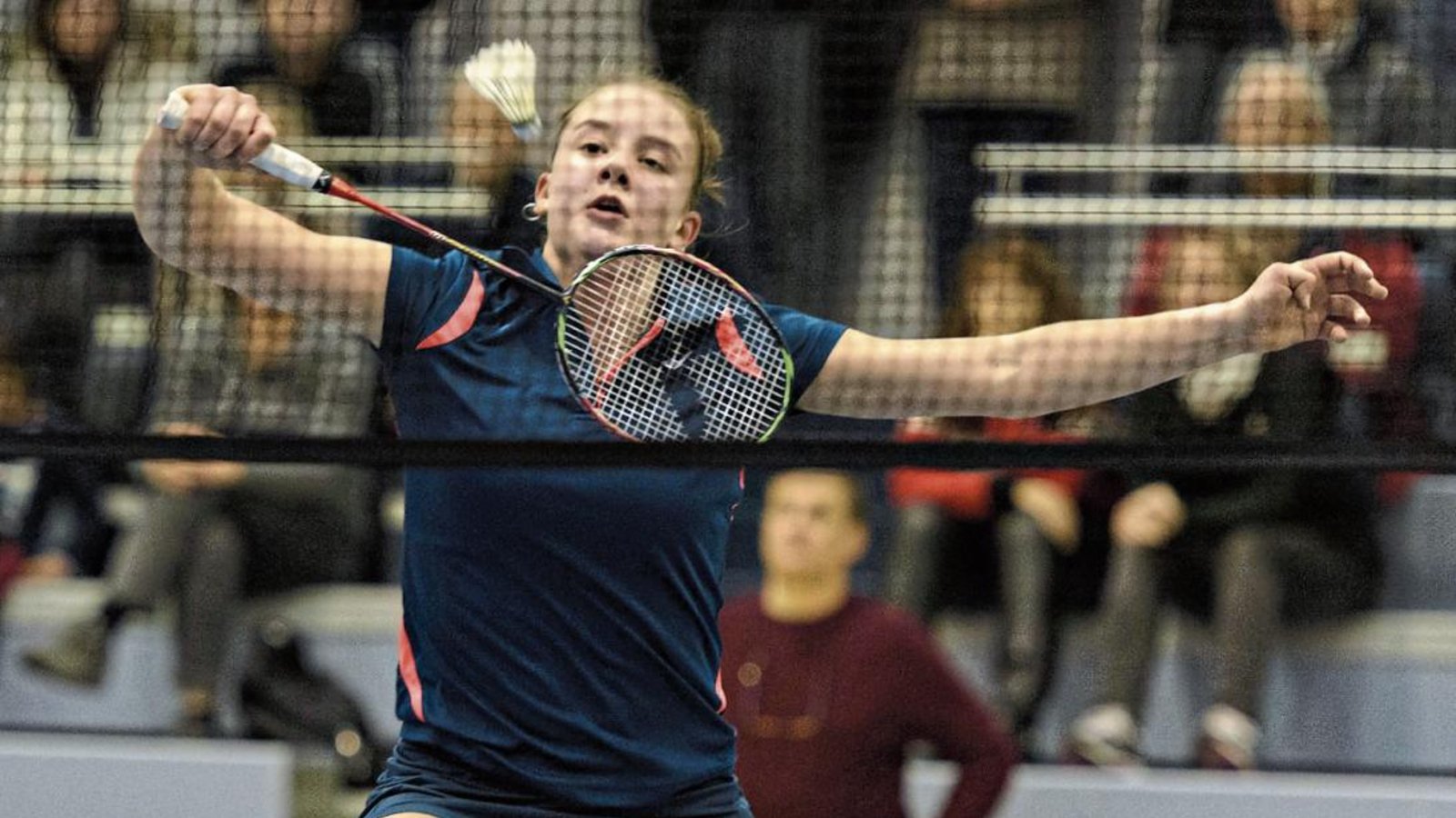 Die gebürtige Rastatterin Xenia Kölmel (SG Schorndorf) bestreitet in der Halle am Viadukt ihr erstes U-20-Länderspiel. Foto: Kolb Die gebürtige Rastatterin Xenia Kölmel (SG Schorndorf) bestreitet in der Halle am Viadukt ihr erstes U-20-Länderspiel. Foto: Kolb
