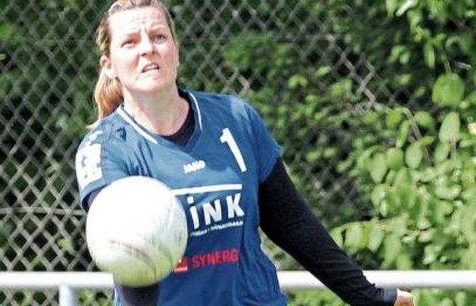 Für Corinne Meyer und die Vaihinger Faustballerinnen gilt es, die gute Hinrunde zu bestätigen.  Foto: Küppers