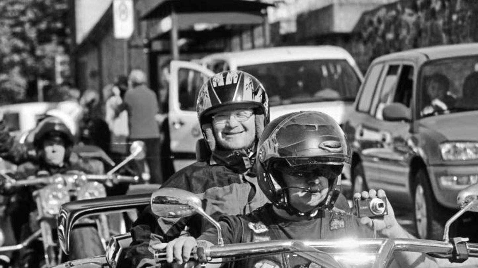 Spaß beim Illinger Motorradherbst auf Trikes und Gespannen. Foto: Archiv Spaß beim Illinger Motorradherbst auf Trikes und Gespannen. Foto: Archiv