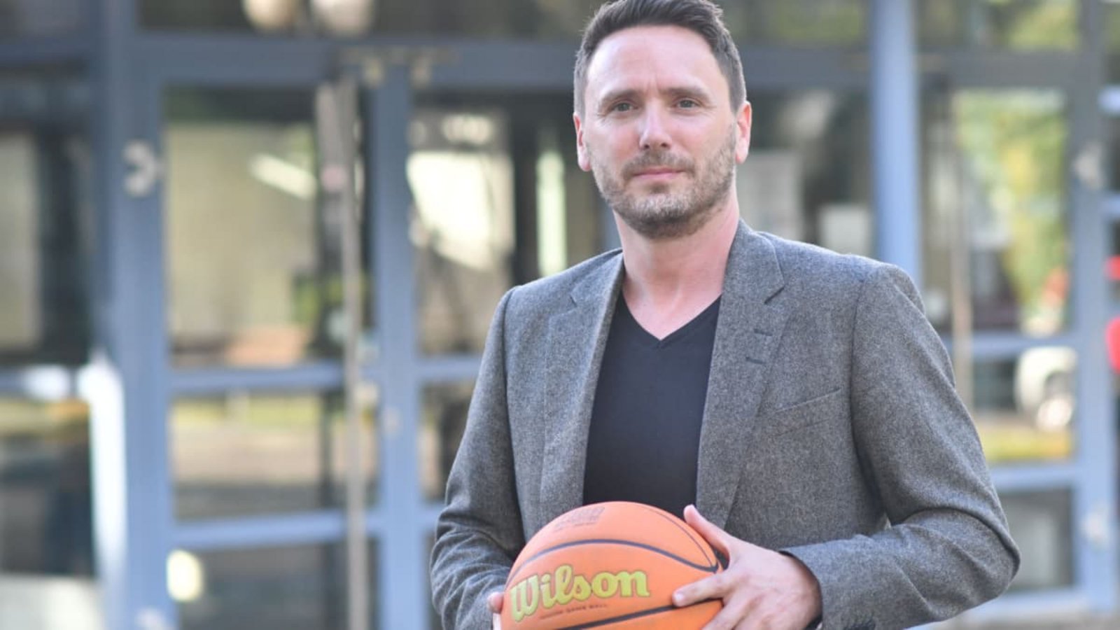 Christian Bauer, basketballbegeisterter Co-Vorsitzender des SV FellbachMaximilian Hamm