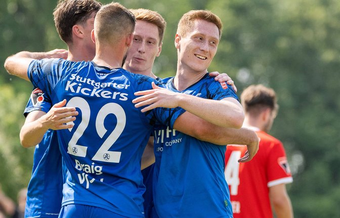 Fünf Mal trafen die Kickers beim Freiburger FC.<span class='image-autor'>Foto: IMAGO/Eibner/IMAGO/Eibner-Pressefoto/Thomas Hess</span>