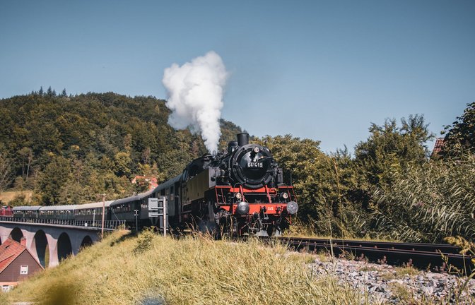 Eine von mehreren historischen Eisenbahnstrecken in Baden-Württemberg: Die Schwäbische Waldbahn von Schorndorf  nach Welzheim. Weitere Museumsbahnen in der Bildergalerie.<span class='image-autor'>Foto: Stadt Welzheim</span>
