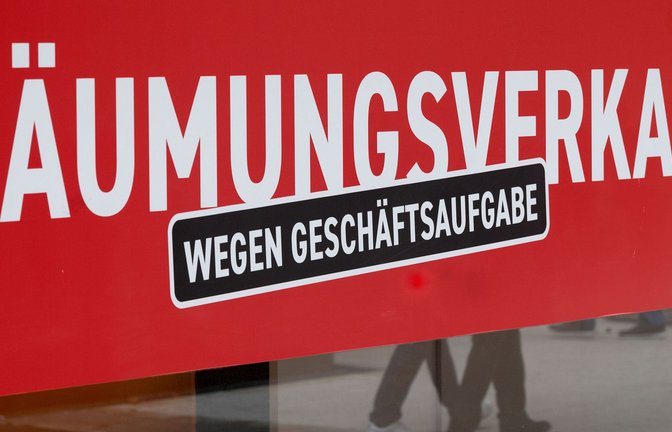 Im ersten Halbjahr 2026 haben  rund 1.630 Unternehmen im Südwesten Insolvenz angemeldet.<span class='image-autor'>Foto: dpa/Bernd Weißbrod</span>
