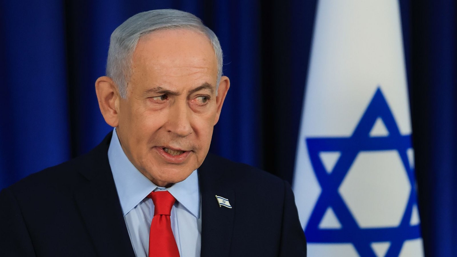 Israels Regierungschef Netanjahu pocht auf die Sicherheitsinteressen seines Landes. (Archivbild)Foto: Ronen Zvulun/Pool Reuters/dpa