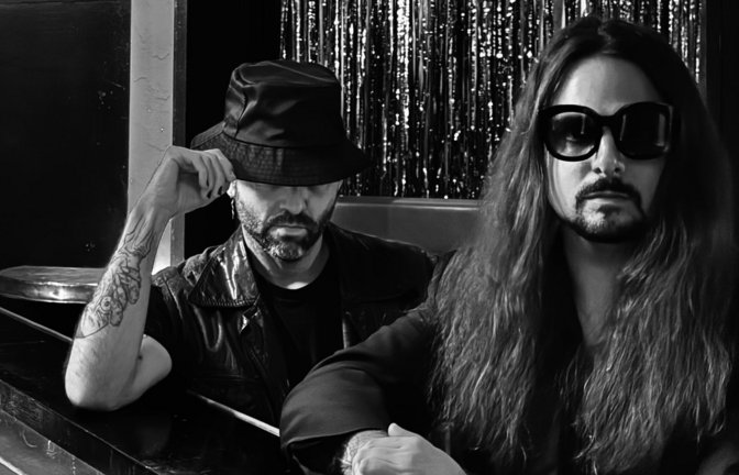 Ian Volt (links) und Cody Barcelona sind Twin Noir<span class='image-autor'>Foto: Alina Bakiev</span>