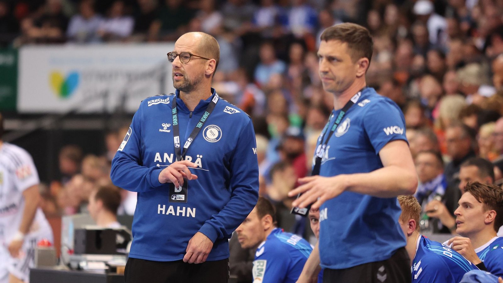 TVB-Trainer-Duo Jürgen Schweikardt (li.), Jens BürkleFoto: Pressefoto Baumann