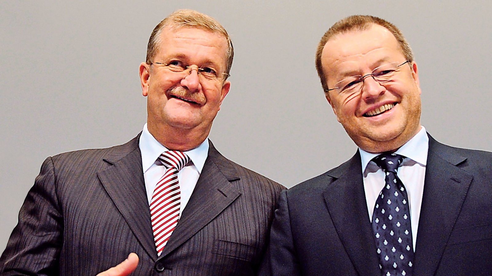 Wendelin Wiedeking und Holger Härter führten Porsche als Vorstandschef und Finanzvorstand – und gehörten dem VW-Aufsichtsrat an.Foto: picture-alliance/ dpa/Bernd Weißbrod