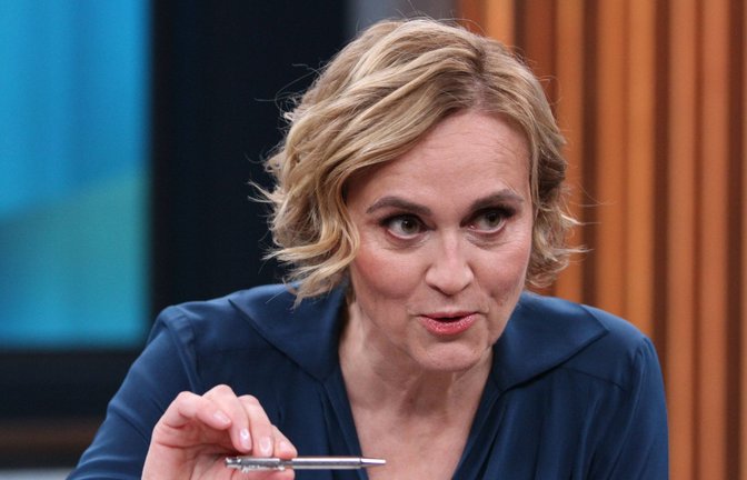 Talkmasterin Caren Miosga (Archivbild)<span class='image-autor'>Foto: IMAGO/dts Nachrichtenagentur/IMAGO/dts Nachrichtenagentur</span>