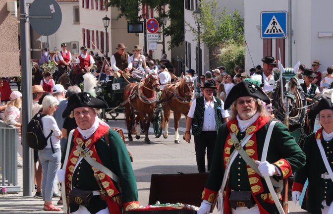 Hier kommt der Schatz.