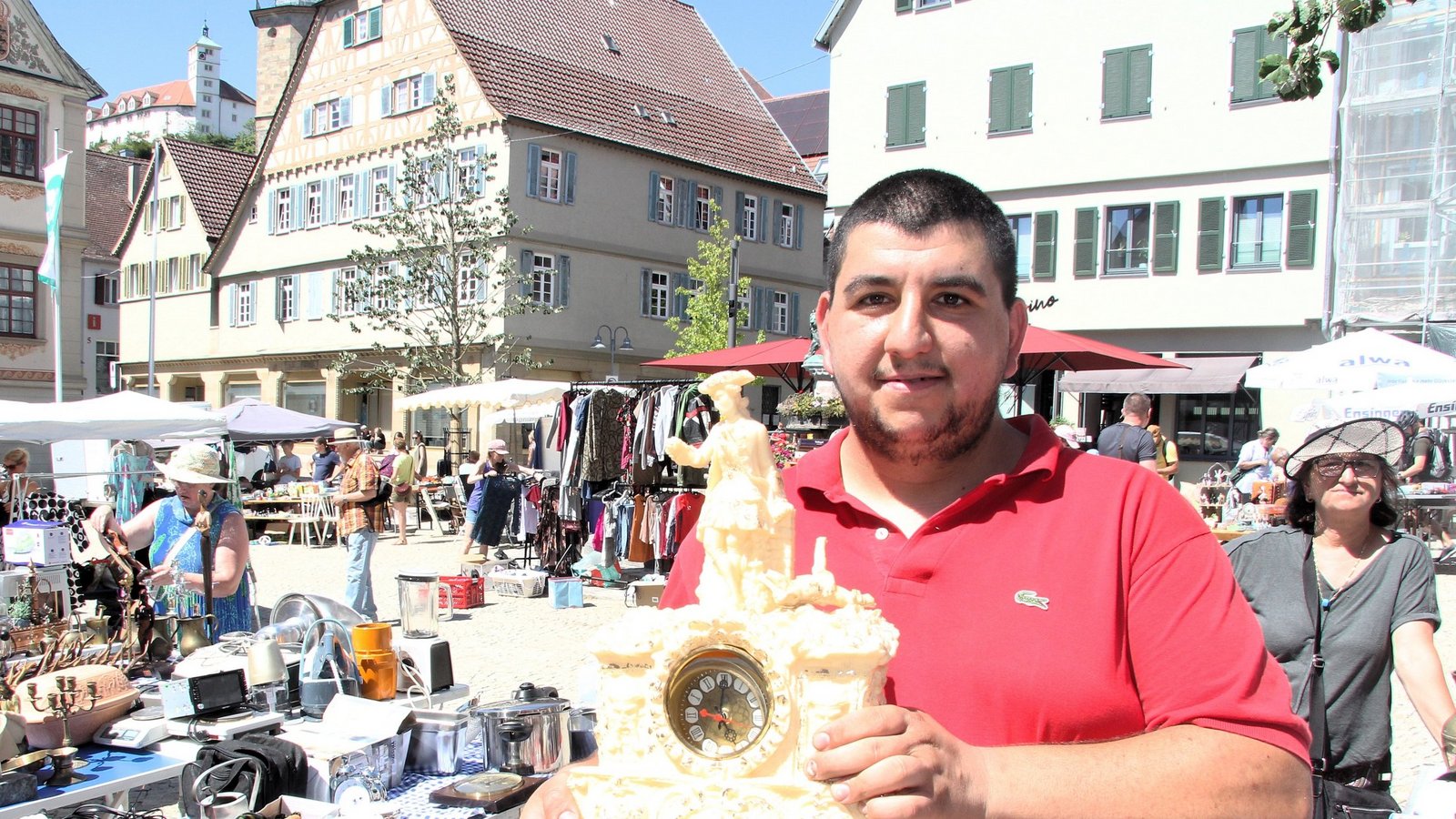Am Stand von Hussein Kandemir gibt es viel zu entdecken. Foto: Banholzer Am Stand von Hussein Kandemir gibt es viel zu entdecken. Foto: Banholzer