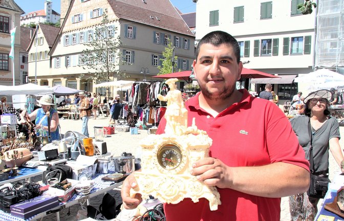 Am Stand von Hussein Kandemir gibt es viel zu entdecken. Foto: Banholzer