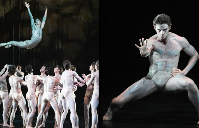 Tänzer im Höhenflug: Henrik Erikson hatte als Opfer in Glen Tetleys „Sacre“ in der vergangenen Ballettsaison einen großen Auftritt in Stuttgart.<span class='image-autor'>Stuttgarter Ballett</span>