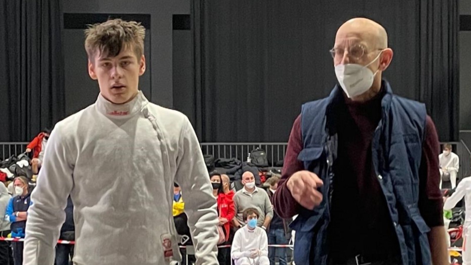 Philip Sigmund ist Baden-Württembergischer Meister, Igor Borrmann sein Trainer.  Foto: privat