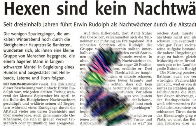 Die Aura mit der schillernden Zackenfigur. Illustration: VKZ