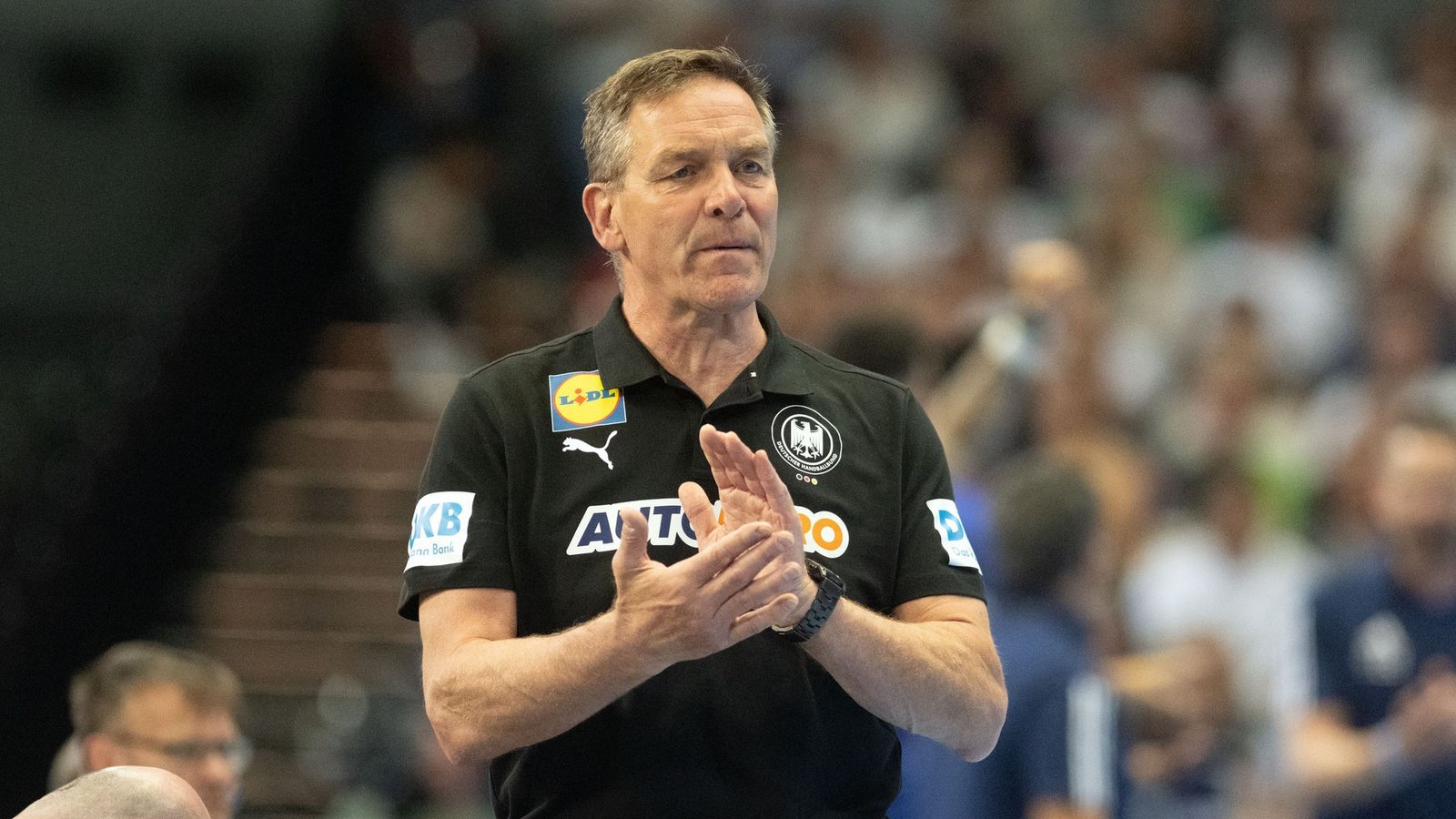 Der Bundestrainer des DHB-Teams: Alfred GislasonFoto: Bernd Thissen/dpa