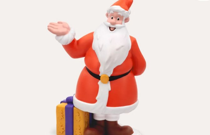 Der Weihnachtsmann aus Weihnachtsmann & Co. KG als Tonie-Figur.<span class='image-autor'>Foto: tonies GmbH</span>