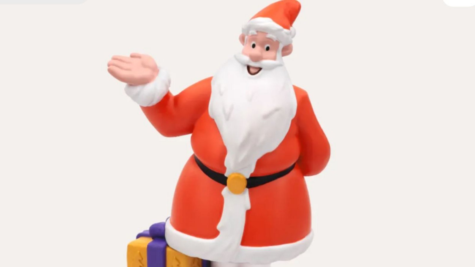 Der Weihnachtsmann aus Weihnachtsmann & Co. KG als Tonie-Figur.Foto: tonies GmbH Der Weihnachtsmann aus Weihnachtsmann & Co. KG als Tonie-Figur.Foto: tonies GmbH