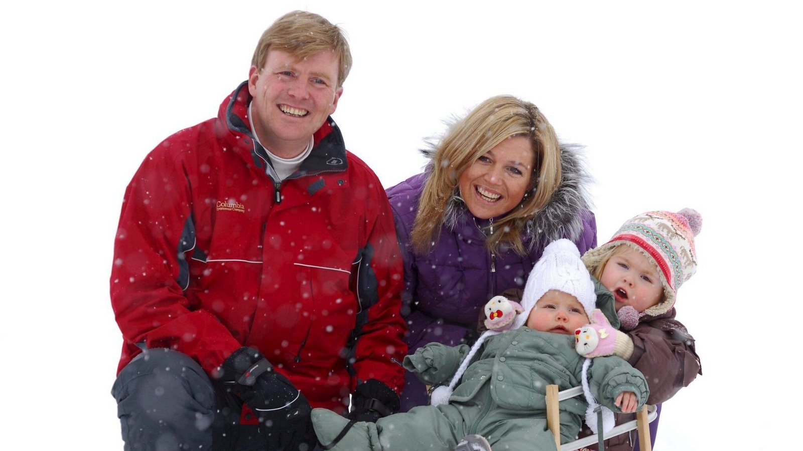 Von klein auf fährt Alexia mit ihrer Familie in den Skiurlaub, wie hier im Februar 2006 im österreichischen Lech. Dort verbringt die niederländische Königsfamilie traditionell ihren Winterurlaub.Foto: picture-alliance/ dpa/dpaweb | epa apa Dietmar Stiplovsek