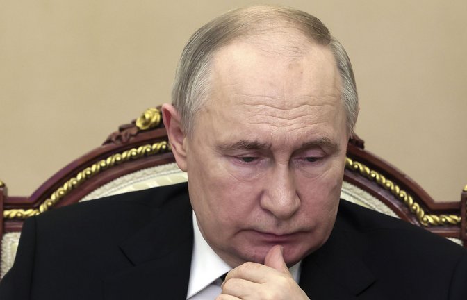 Wladimir Putin ist verwundbar: Der russische Diktator  sieht sich derzeit mit einer Vielzahl von Problemen konfrontiert.<span class='image-autor'>Foto: dpa/Mikhail Metzel</span>