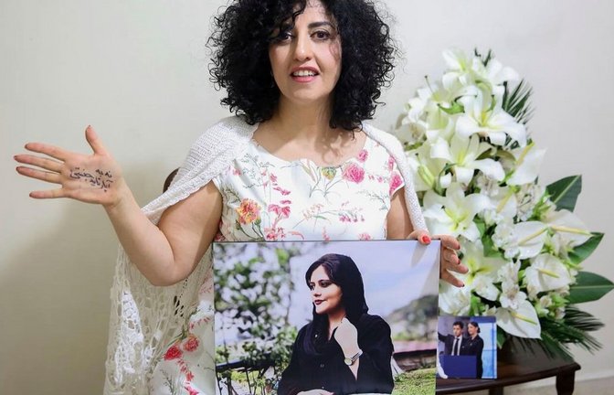 Ihr Umfeld kämpft ums Überleben der Friedensnobelpreisträgerin Narges Mohammadi. (Archivbild)<span class='image-autor'>Foto: Uncredited/Narges Foundation Archive/AP/dpa</span>