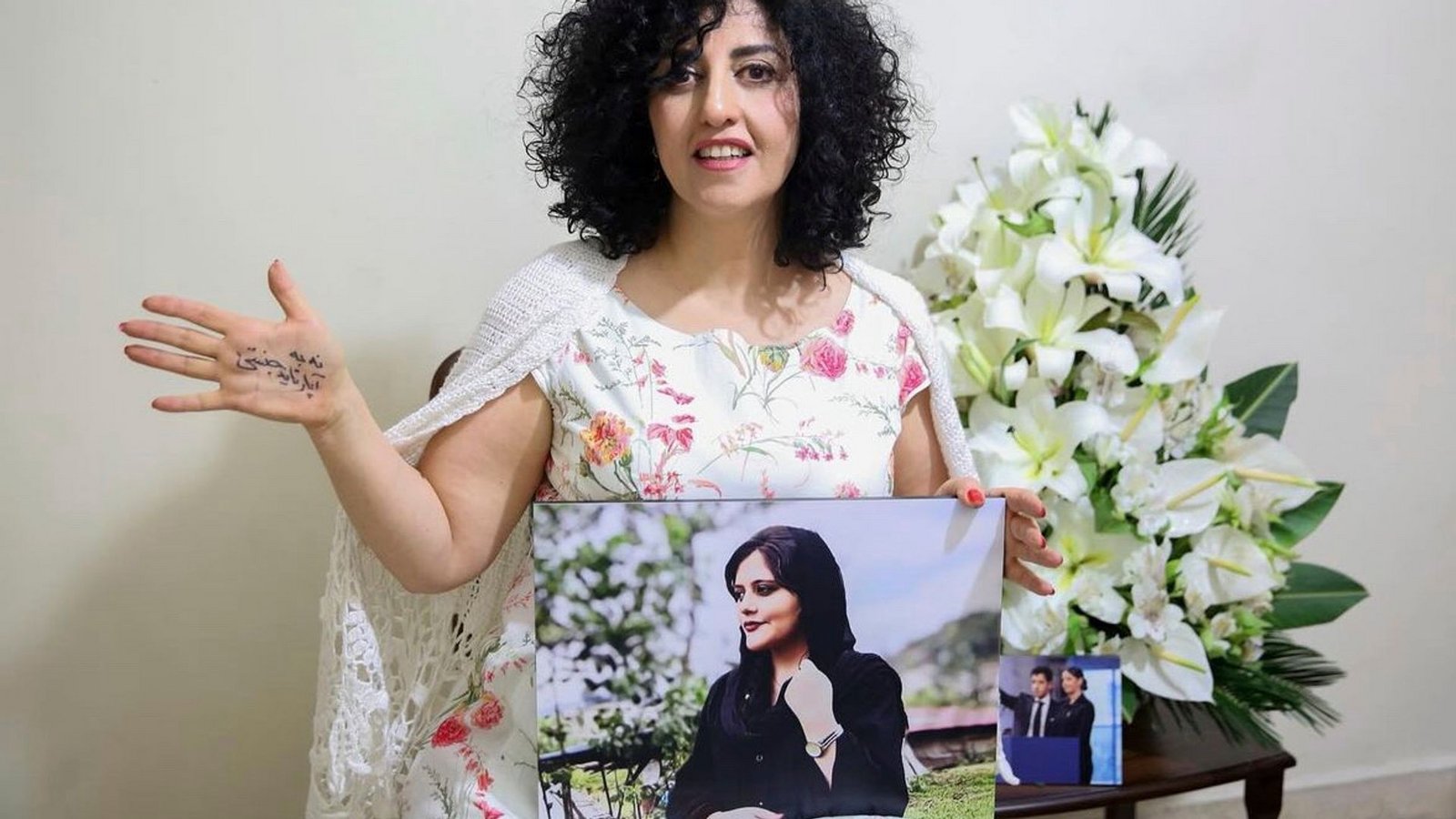Ihr Umfeld kämpft ums Überleben der Friedensnobelpreisträgerin Narges Mohammadi. (Archivbild)Foto: Uncredited/Narges Foundation Archive/AP/dpa