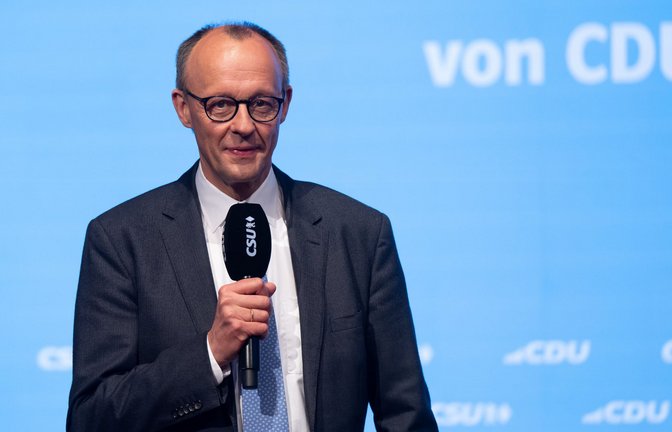 Friedrich Merz und die Union sind stärkste Kraft.<span class='image-autor'>Foto: dpa/Sven Hoppe</span>