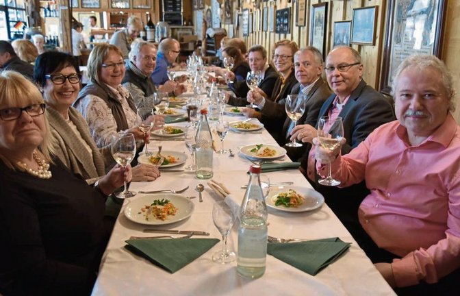 Spezielles Menü im Sersheimer Beutelkasten zu Ehren der Partnerschaft mit Canale. Foto: p