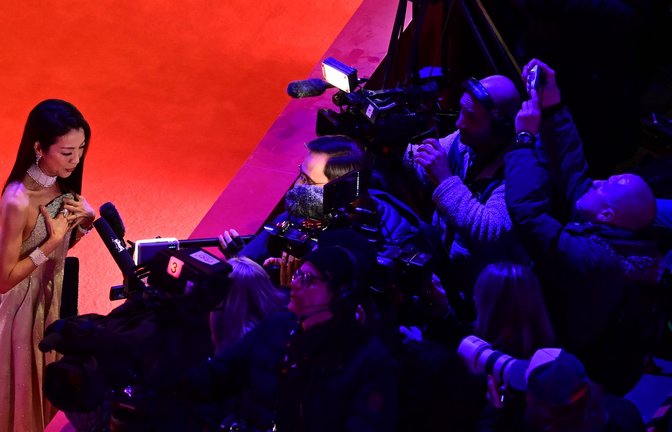 Die Berlinale gilt als besonders politisches Festival. (Archivbild)<span class='image-autor'>Foto: Sebastian Christoph Gollnow/dpa</span>