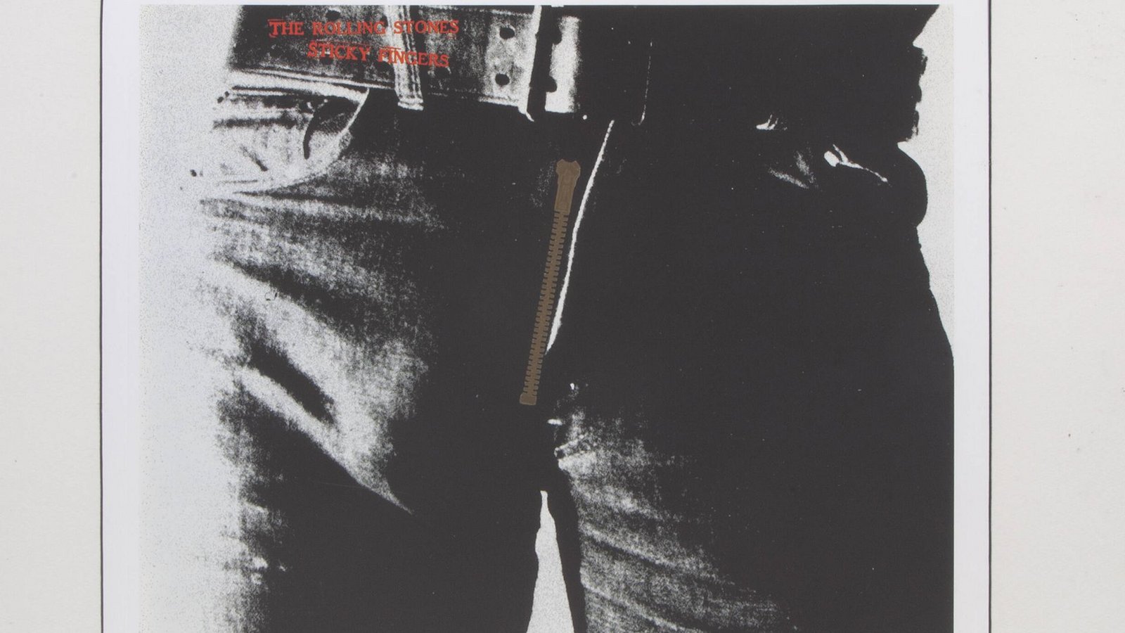 Das berühmteste Reißverschluss-Plattencover der Welt: 1971 erschien „Sticky Fingers“, das neunte Studioalbum der legendären britischen Rockband „The Rolling Stones“.Foto: Imago/Cover Imag/s Das berühmteste Reißverschluss-Plattencover der Welt: 1971 erschien „Sticky Fingers“, das neunte Studioalbum der legendären britischen Rockband „The Rolling Stones“.Foto: Imago/Cover Imag/s