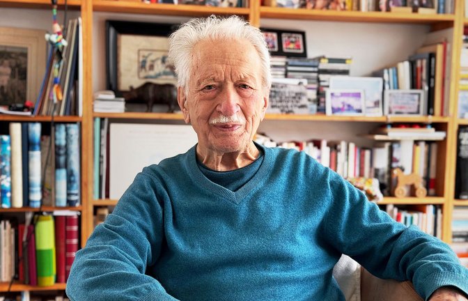 Ernst Grube hat die Schoah überlebt und ist ein gefragter Zeitzeuge.<span class='image-autor'>Foto: Michael Bothner</span>
