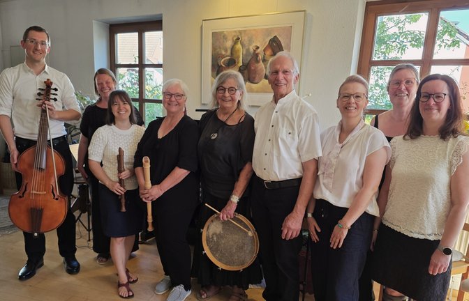 Bekommen viel Applaus: die Musizierenden des Sommerkonzerts.  <span class='image-autor'>Foto: p</span>