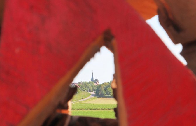 Durchblick nach Nussdorf.