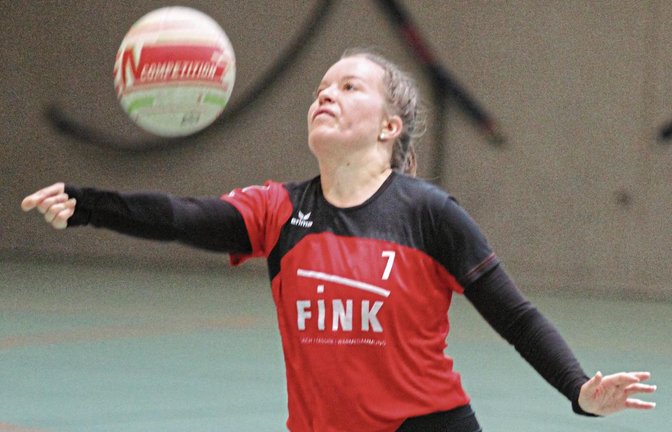 Nienke Maisch ist als eine der erfahrensten Spielerinnen eine der Stützen des TVV in Abwehr und Zuspiel. Foto: Archiv/Nachreiner
