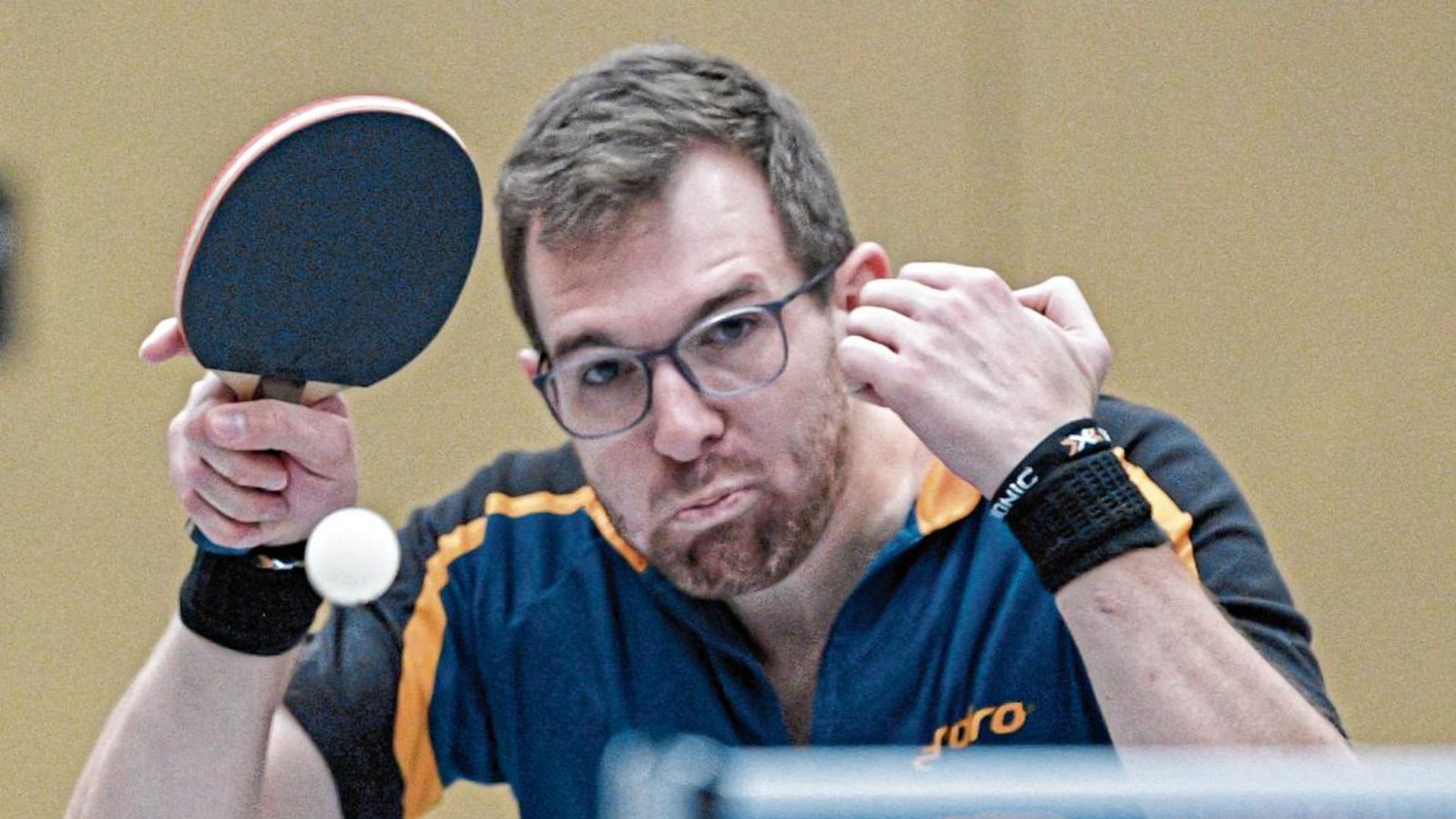 Thomas Lämmle hat in seinen beiden Einzeln gegen die TSF Ditzingen II jeweils Fünf-Satz-Siege eingefahren. Foto: Archiv/Leitner Thomas Lämmle hat in seinen beiden Einzeln gegen die TSF Ditzingen II jeweils Fünf-Satz-Siege eingefahren. Foto: Archiv/Leitner