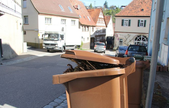 Kostet Geld: die Müllabfuhr. Im Landkreis werden die Gebühren im nächsten Jahr ansteigen. Archivfoto: VKZ/Banholzer