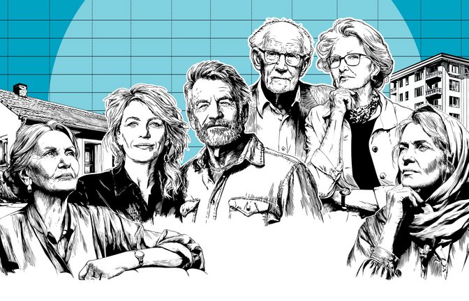 Die Analyse des Sozial-Klimarats ordnet alle Haushalte in Deutschland einer von 16 fiktiven Wärmewende-Personas zu.<span class='image-autor'>Foto: KI (Midjourney)/Montage: Ruckaberle</span>