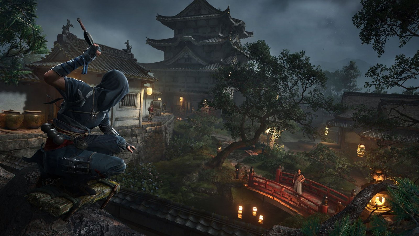 So kennen wir Assassin’s Creed: Auf einem Dach hockend warten wir auf die richtige Gelegenheit.Foto: Ubisoft/Ubisoft So kennen wir Assassin’s Creed: Auf einem Dach hockend warten wir auf die richtige Gelegenheit.Foto: Ubisoft/Ubisoft