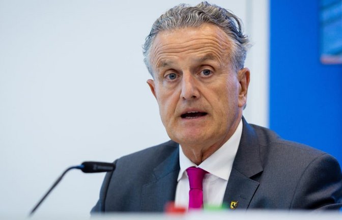 Stuttgarts OB Frank Nopper hält Palmer für den Richtigen für den Job.<span class='image-autor'>Christoph Schmidt/dpa</span>