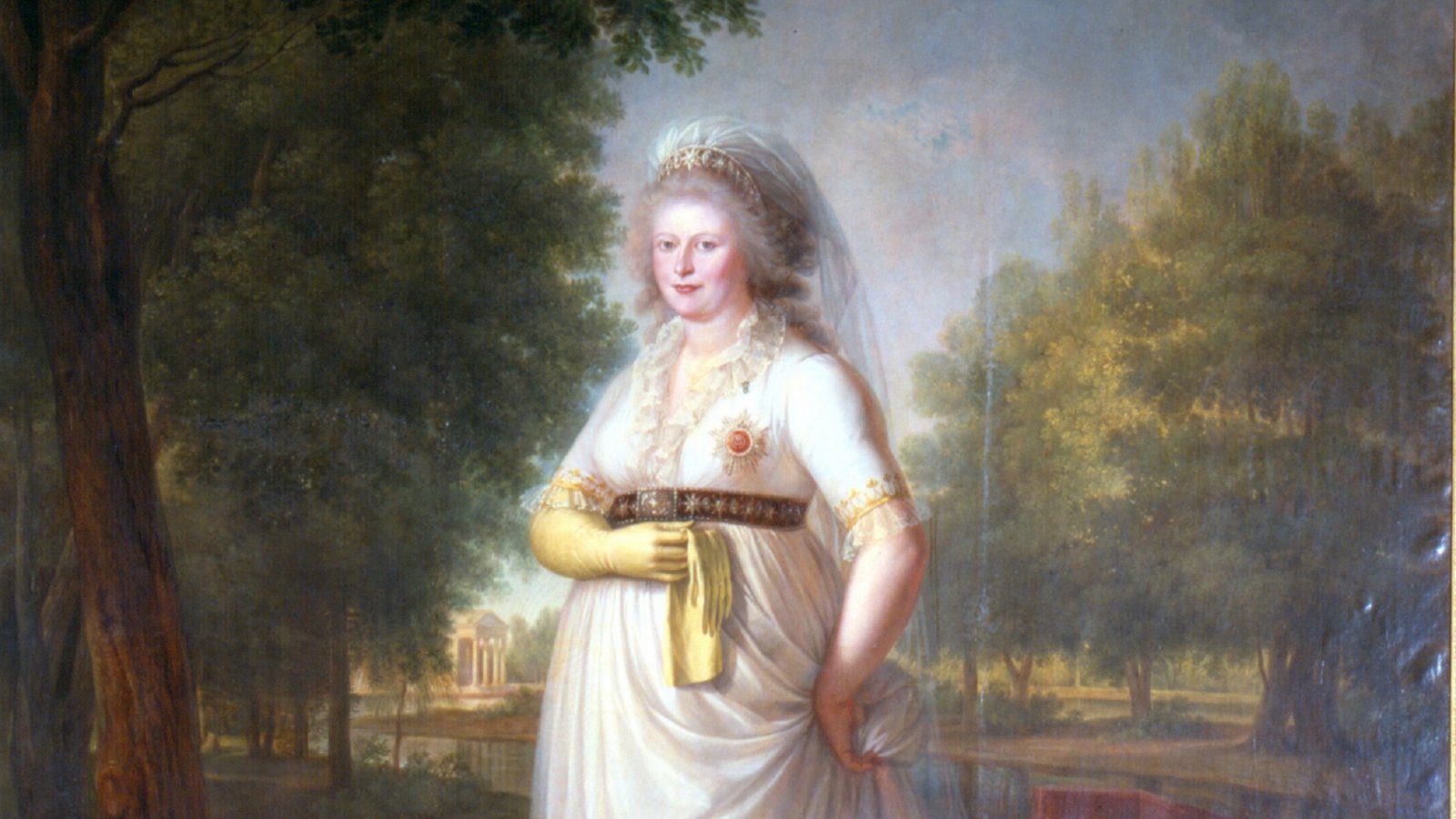 Charlotte Mathilde und Elizabeth (rechts) waren die Töchter von König Georg III. von England. Fotos: SSG Charlotte Mathilde und Elizabeth (rechts) waren die Töchter von König Georg III. von England. Fotos: SSG